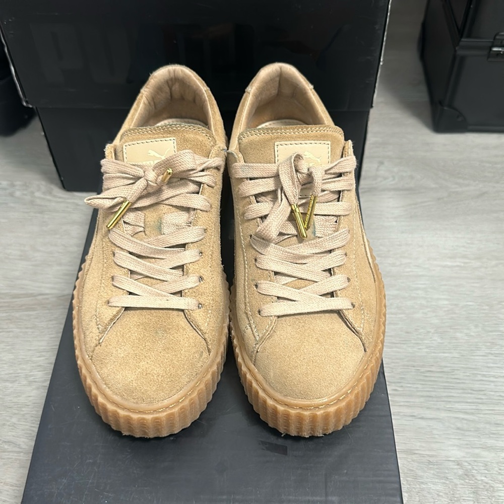 Rihanna Suede Creepers